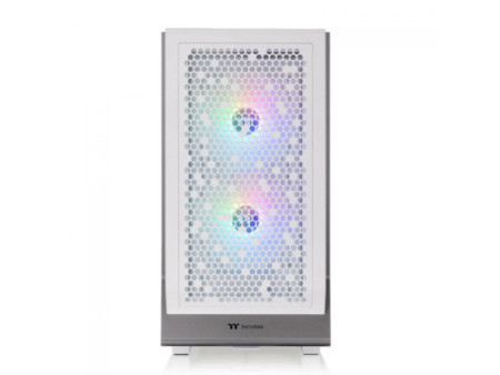 Gabinete Gamer Thermaltake H570 TG ARGB Snow, Mid Tower, Vidro Temperado, White, E-ATX, Sem Fonte, Com 3 Fans, CA-1T9-00M6WN-01