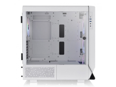 Gabinete Gamer Thermaltake View 51TG Snow, ARGB, Full Tower, 3 Vidros Temperados, White, Sem Fonte, Com 3 Fans, CA-1Q6-00M6WN-00