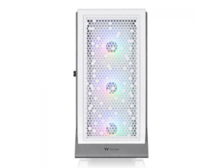 Gabinete Gamer Thermaltake View 51TG Snow, ARGB, Full Tower, 3 Vidros Temperados, White, Sem Fonte, Com 3 Fans, CA-1Q6-00M6WN-00