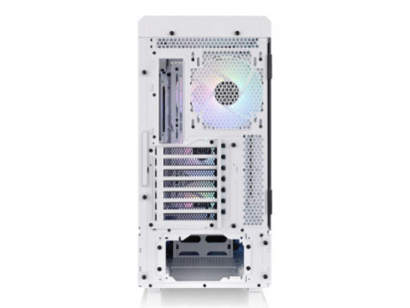 Gabinete Gamer Thermaltake View 51TG Snow, ARGB, Full Tower, 3 Vidros Temperados, White, Sem Fonte, Com 3 Fans, CA-1Q6-00M6WN-00