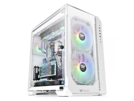 Gabinete Gamer Thermaltake Core P6 TG, Turquoise, Mid Tower, Vidro Temperado, ATX, Sem Fonte, Sem Fan, CA-1V2-00MBWN-00