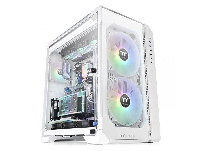 Gabinete Gamer Thermaltake Core P6 TG, Turquoise, Mid Tower, Vidro Temperado, ATX, Sem Fonte, Sem Fan, CA-1V2-00MBWN-00