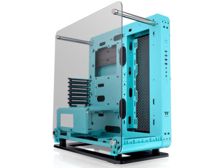 Gabinete Gamer Thermaltake Divider 170 TG ARGB, Mid Tower, Vidro Temperado, Black, M-ATX, Sem fonte, Com 2 Fans, CA-1S4-00S1WN-0