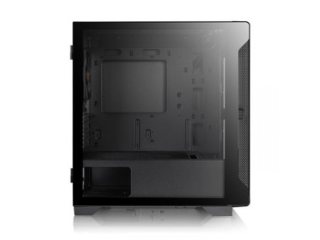 Gabinete Gamer Thermaltake Core P6 TG, Mid Tower, Vidro Temperado, Black, ATX, Sem Fonte, Sem Fan, CA-1V2-00M1WN-00
