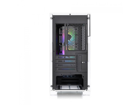 Gabinete Gamer Thermaltake Versa J23 RGB, Mid Tower, Vidro Temperado, Black, Sem Fonte, 4 Fans, CA-1L6-00M1WN-01