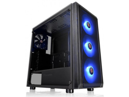 Gabinete Gamer Thermaltake View 380 XL TG Snow, ARGB, Mid Tower, Vidro Temperado, ATX, Sem Fonte, Com 4 Fans, Branco, CA-11E-00M