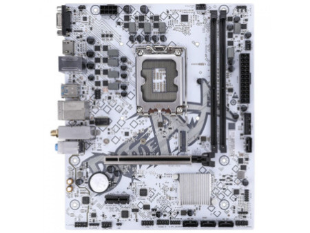 Placa Mãe Colorful Battle-AX B760M-T WiFi V20, Chipset B760, Intel LGA 1700, MATX, DDR4, Branco