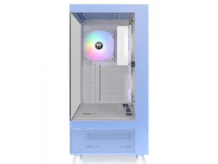Gabinete Gamer Thermaltake View 170 TG Snow, ARGB, Micro Tower, Vidro Temperado, mATX, Sem Fonte, Com 3 Fans, Branco, CA-1Z4-00M