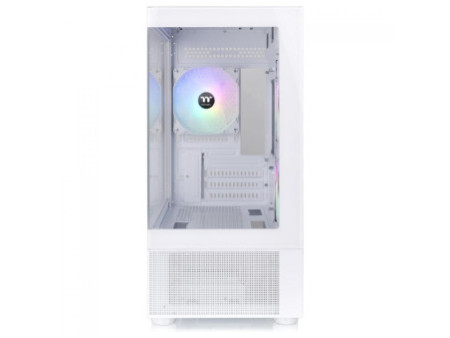 Gabinete Gamer Thermaltake View 170 TG, ARGB, Micro Tower, Vidro Temperado, mATX, Sem Fonte, Com 3 Fans, Preto, CA-1Z4-00M1WN-00