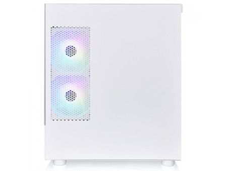 Gabinete Gamer Thermaltake View 170 TG, ARGB, Micro Tower, Vidro Temperado, mATX, Sem Fonte, Com 3 Fans, Preto, CA-1Z4-00M1WN-00