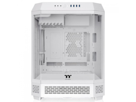 Gabinete Gamer Thermaltake The Tower 600 Matcha Green, Mid Tower, Vidro Temperado, ATX, Sem Fonte, Com 2 Fans, Verde, CA-1Z1-00M