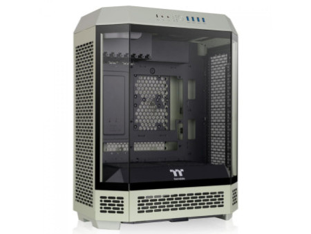 Gabinete Gamer Thermaltake The Tower 600 Hydrangea Blue, Mid Tower, Vidro Temperado, ATX, Sem Fonte, Com 2 Fans, Azul, CA-1Z1-00