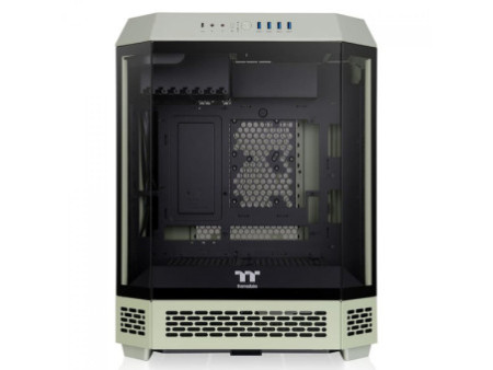 Gabinete Gamer Thermaltake The Tower 600 Hydrangea Blue, Mid Tower, Vidro Temperado, ATX, Sem Fonte, Com 2 Fans, Azul, CA-1Z1-00