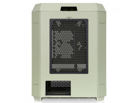 Gabinete Gamer Thermaltake The Tower 600 Hydrangea Blue, Mid Tower, Vidro Temperado, ATX, Sem Fonte, Com 2 Fans, Azul, CA-1Z1-00