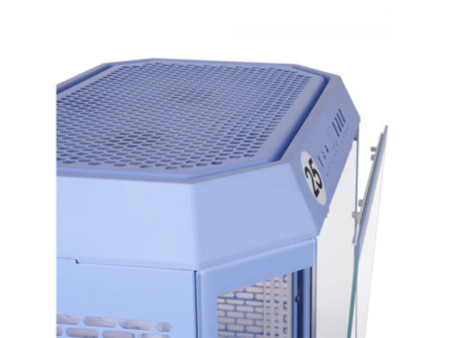 Gabinete Gamer Thermaltake The Tower 300 Racing Green, Micro Tower, Vidro Temperado, mATX, Sem Fonte, Com 2 Fans, Verde, CA-1Y4-