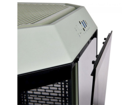 Gabinete Gamer Thermaltake The Tower 300 Bumblebee, Micro Tower, Vidro Temperado, mATX, Sem Fonte, Com 2 Fans, Amarelo, CA-1Y4-0