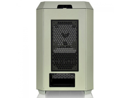 Gabinete Gamer Thermaltake The Tower 300 Bumblebee, Micro Tower, Vidro Temperado, mATX, Sem Fonte, Com 2 Fans, Amarelo, CA-1Y4-0