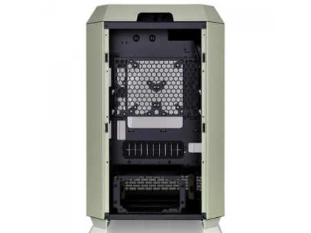 Gabinete Gamer Thermaltake The Tower 300 Bumblebee, Micro Tower, Vidro Temperado, mATX, Sem Fonte, Com 2 Fans, Amarelo, CA-1Y4-0