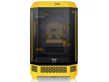 Gabinete Gamer Thermaltake The Tower 300 Bubble Pink, Micro Tower, Vidro Temperado, mATX, Sem Fonte, Com 2 Fans, Rosa, CA-1Y4-00