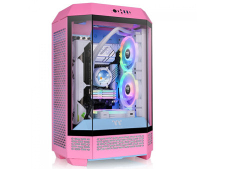 Gabinete Gamer Thermaltake CTE E660 MX Racing Green, Mid Tower, Vidro Temperado, E-ATX, Sem Fonte, Sem Fans, Verde, CA-1Y3-00MCW