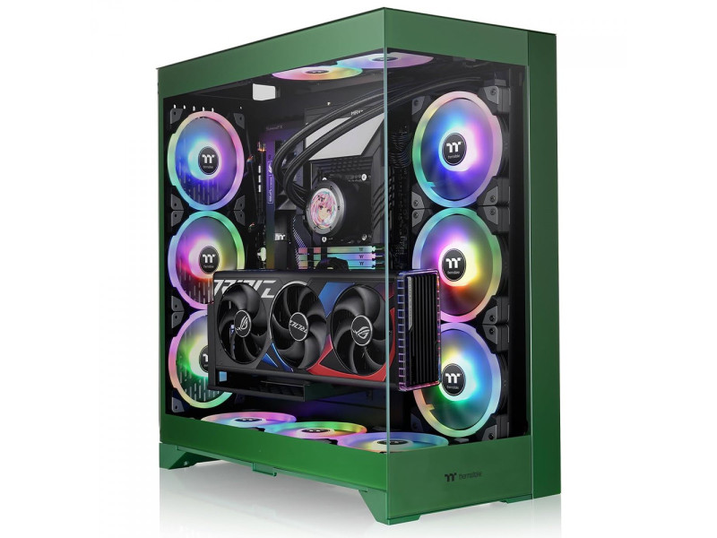 Gabinete Gamer Thermaltake CTE E660 MX, Mid Tower, Vidro Temperado, E-ATX, Sem Fonte, Sem Fans, Preto, CA-1Y3-00M1WN-01