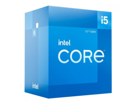 Processador Intel Core i5 12400, 2.5GHz (4.4GHz Turbo), 12ª Geração, 6-Cores 12-Threads, LGA 1700, Com Cooler, BX8071512400
