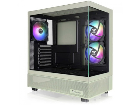 Gabinete Gamer Thermaltake View 270 TG ARGB Plus, Mid Tower, Vidro Temperado, EATX, Com 3 Fans, Preto, CA-1Y7-00M1WN-01