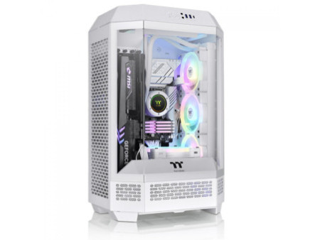 Gabinete Gamer Thermaltake CTE E600 MX Hydrangea, Mid Tower, Vidro Temperado, E-ATX, Sem Fonte, Sem Fans, Blue, CA-1Y3-00MFWN-00