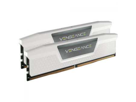 Memória DDR5 Corsair Vengeance, 32GB (2x16GB), 5600MHz, Branco, CMK32GX5M2B5600C40W