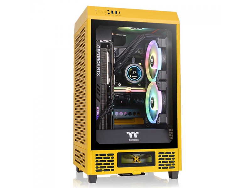 Gabinete Gamer Thermaltake CTE C750 Air Snow, Full Tower, Vidro Temperado, E-ATX, Sem Fonte, Branco, Com 3 Fans, CA-1X6-00F6WN-0