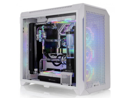 Gabinete Gamer Thermaltake CTE E600 MX, Mid Tower, Vidro Temperado, E-ATX, Sem Fonte, Sem Fans, Black, CA-1Y3-00M1WN-00