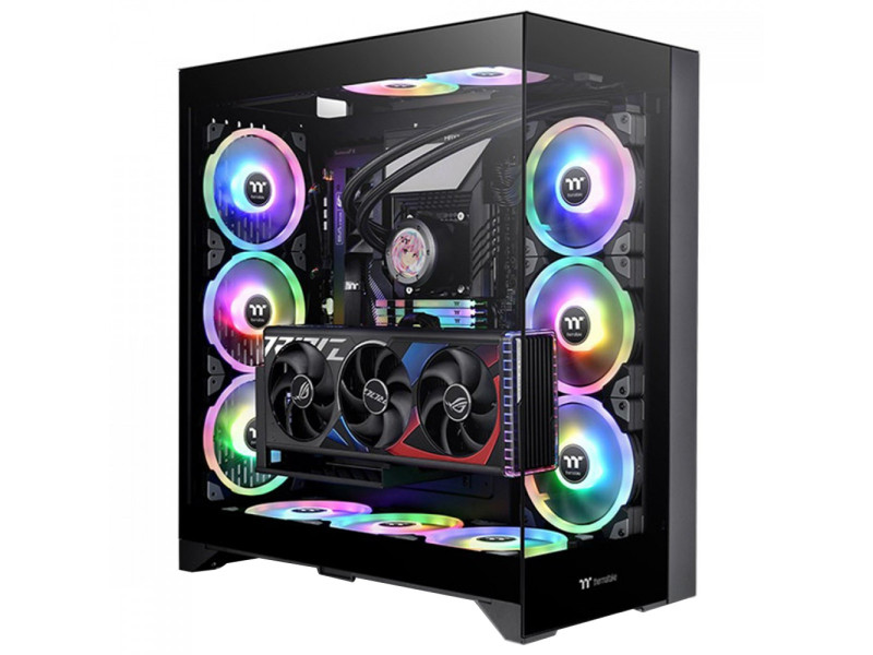 Gabinete Gamer Thermaltake CTE E600 MX SNOW, Mid Tower, Vidro Temperado, E-ATX, Sem Fonte, Sem Fans, White, CA-1Y3-00M6WN-00
