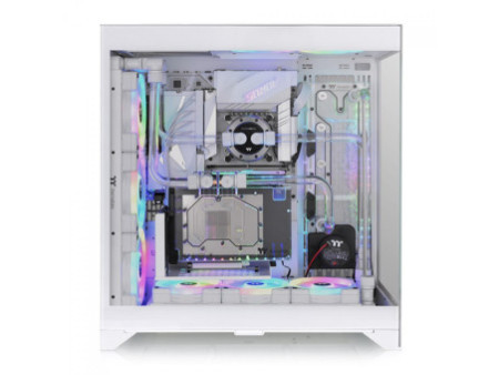 Gabinete Gamer Thermaltake The Tower 300, Micro Tower, Vidro Temperado, mATX, Sem Fonte, Com 2 Fans, Black, CA-1Y4-00S1WN-00