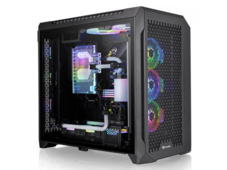 Gabinete Gamer Thermaltake Core P3 TG Pro Snow, Mid Tower, Vidro Temperado, White, Sem Fonte, Sem Fan, CA-1G4-00M6WN-09