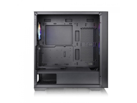 Gabinete Gamer Thermaltake Ceres 300 TG ARGB, Mid Tower, Vidro Temperado, E-ATX, Black, Sem Fonte, Com 3 Fans, CA-1Y2-00M1WN-00