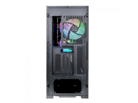 Gabinete Gamer Thermaltake Ceres 300 TG ARGB, Mid Tower, Vidro Temperado, E-ATX, Black, Sem Fonte, Com 3 Fans, CA-1Y2-00M1WN-00