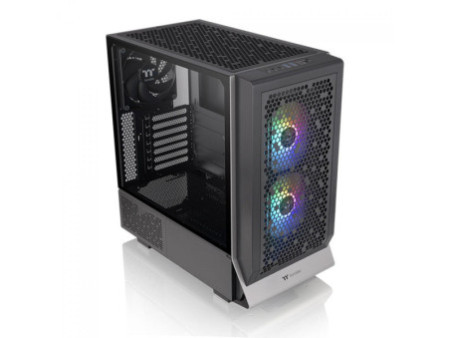 Gabinete Gamer Thermaltake S200 TG ARGB Snow, Mid Tower, Vidro Temperado, ATX, White, Com Fonte 650W, Com 4 Fans, CA-3X2-65M6WZ-