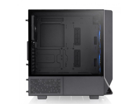 Gabinete Gamer Thermaltake S200 TG ARGB Snow, Mid Tower, Vidro Temperado, ATX, White, Com Fonte 650W, Com 4 Fans, CA-3X2-65M6WZ-