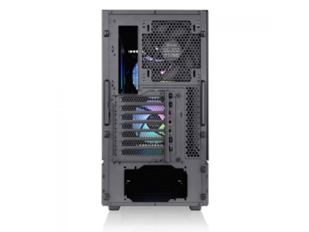 Gabinete Gamer Thermaltake S200 TG ARGB Snow, Mid Tower, Vidro Temperado, ATX, White, Com Fonte 650W, Com 4 Fans, CA-3X2-65M6WZ-