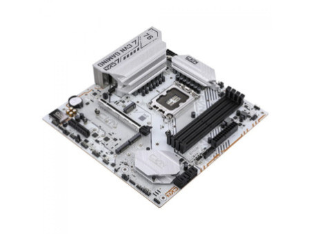 Placa Mãe Colorful CVN B760M-Plus Frozen WiFi D5 V20, Chipset B760, Intel LGA 1700, MATX, DDR5, Branco