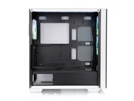 Gabinete Gamer Thermaltake H570 TG ARGB, Mid Tower, Vidro Temperado, Black, E-ATX, Sem Fonte, Com 3 Fans, CA-1T9-00M1WN-01