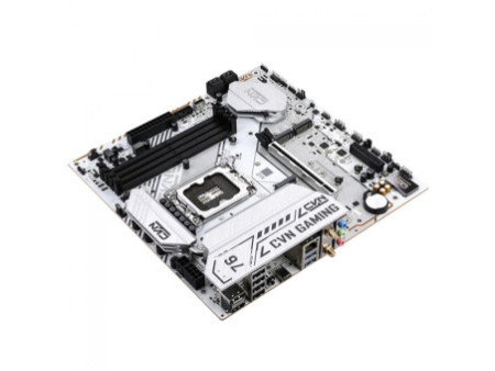 Placa Mãe Colorful CVN B760M-Plus Frozen WiFi D5 V20, Chipset B760, Intel LGA 1700, MATX, DDR5, Branco