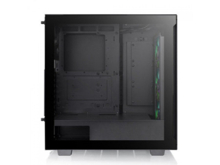 Gabinete Gamer Thermaltake CTE T500 Air Preto, Full Tower, Vidro Temperado, E-ATX, Sem Fonte, Com 3 Fans, CA-1X8-00F1WN-00