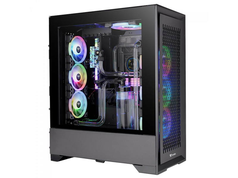Gabinete Gamer Thermaltake CTE T500 Air Snow, Full Tower, Vidro Temperado, E-ATX, Sem Fonte, Com 3 Fans, CA-1X8-00F6WN-00