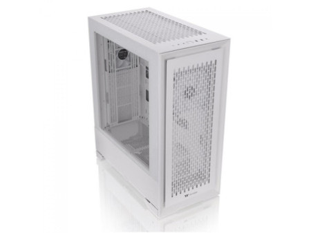 Gabinete Gamer Thermaltake Ceres 500 TG, ARGB, Mid Tower, Vidro Temperado, E-ATX, Black, Sem Fonte, Com 4 Fans, CA-1X5-00M1WN-00