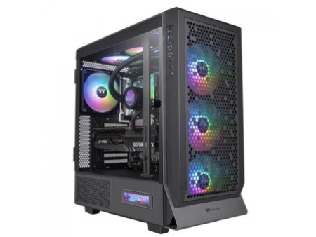 Gabinete Gamer Thermaltake Core P3 TG Pro, Mid Tower, Vidro Temperado, Black, Sem Fonte, Sem Fan, CA-1G4-00M1WN-09