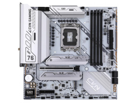 Placa Mãe Colorful CVN B760M Frozen WiFi D5 V20, Chipset B760, Intel LGA 1700, MATX, DDR5
