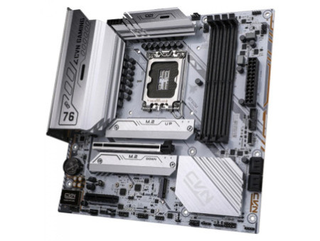 Placa Mãe Colorful CVN B760M Frozen WiFi D5 V20, Chipset B760, Intel LGA 1700, MATX, DDR5