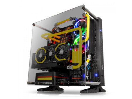 Gabinete Gamer Thermaltake Core P3 TG, Snow Edition, Mid Tower, Vidro Temperado, Sem Fonte, CA-1G4-00M6WN-05