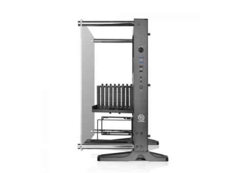 Gabinete Gamer Thermaltake Core P3 TG, Snow Edition, Mid Tower, Vidro Temperado, Sem Fonte, CA-1G4-00M6WN-05